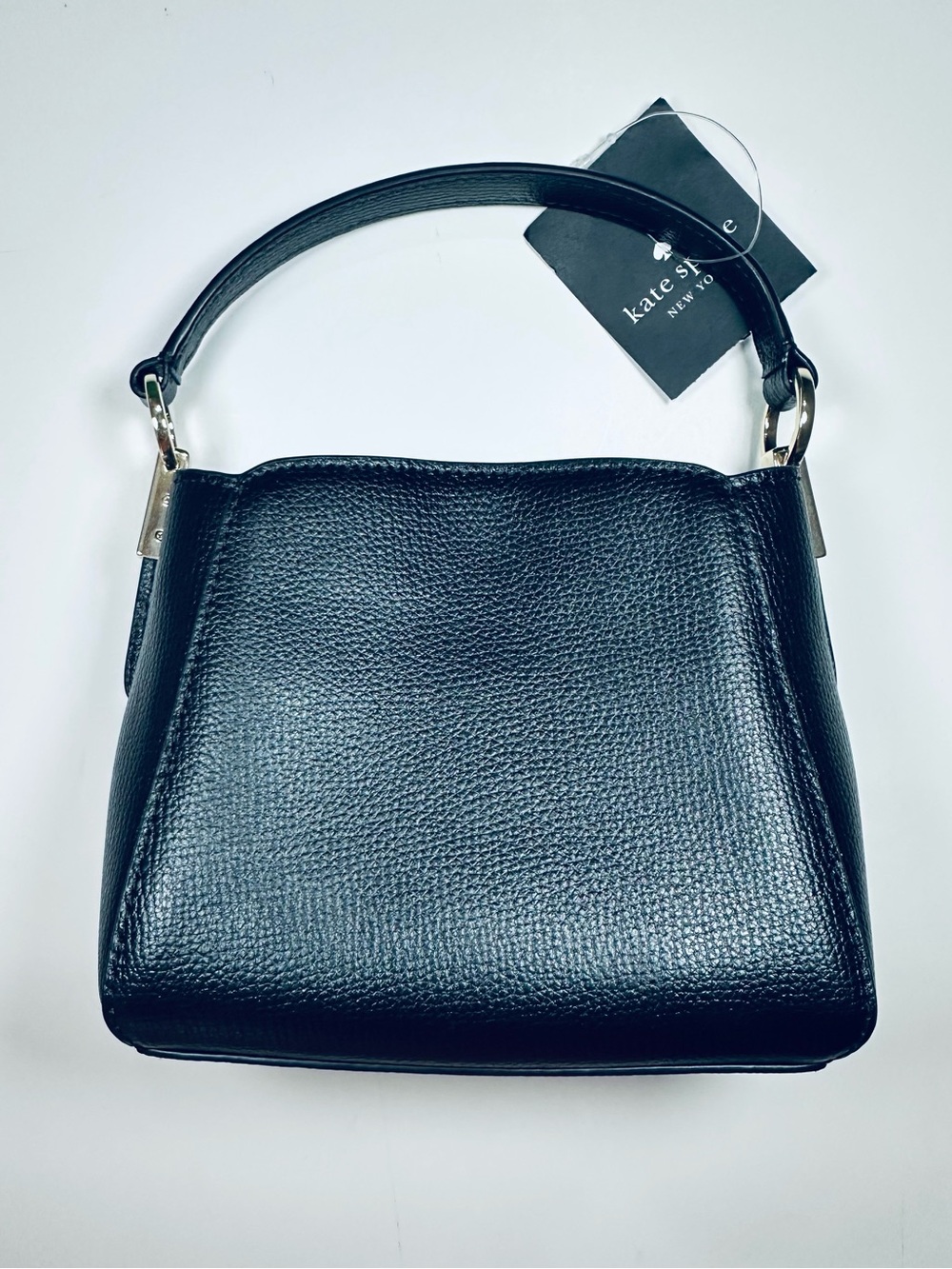 NWT Kate Spade Phoebe Mini Top Handle Crossbody Black Leather KI924 Gift Box - Picture 5 of 16